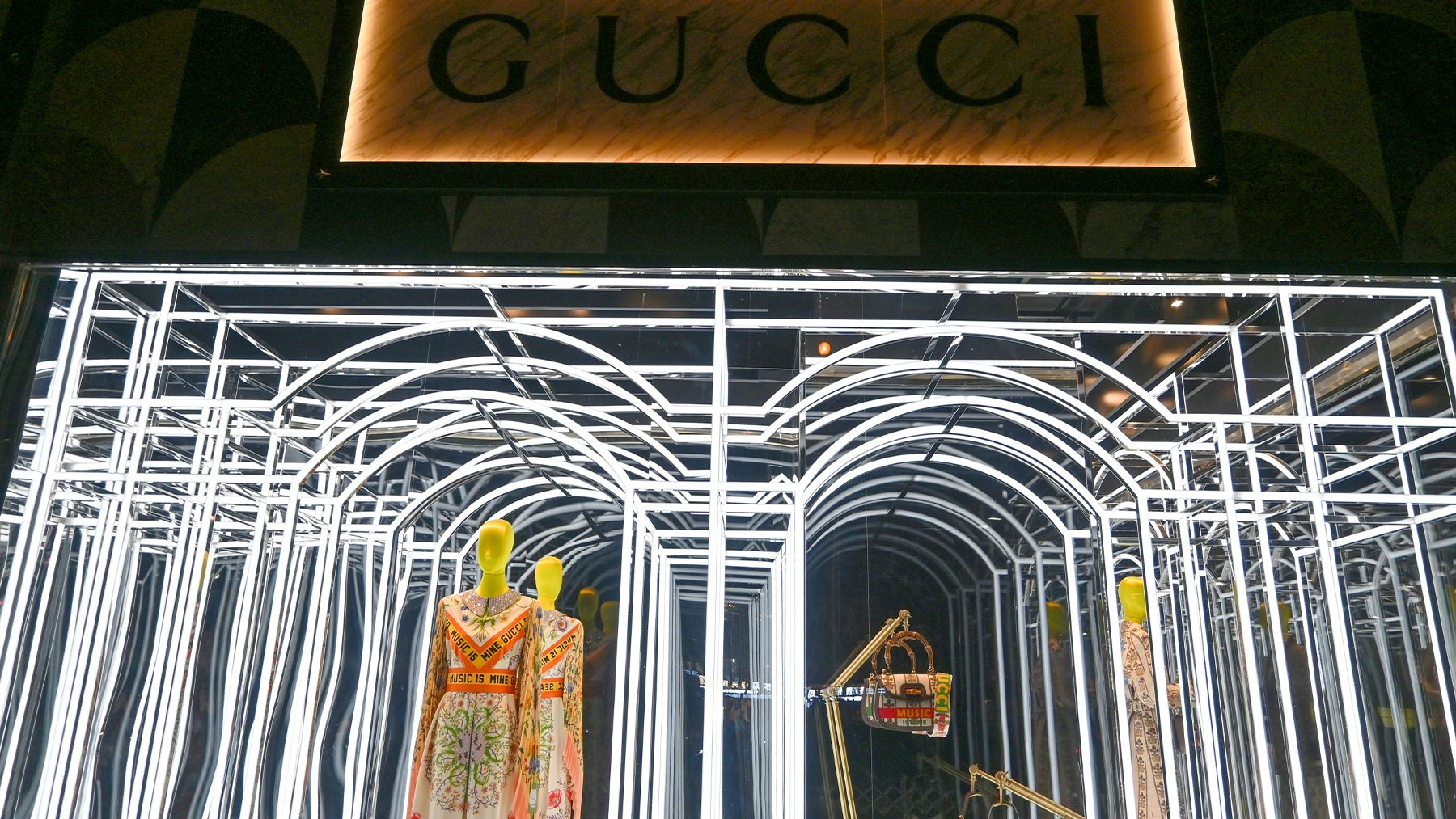 Gucci misses forecasts after sales growth slows. Getty Images.