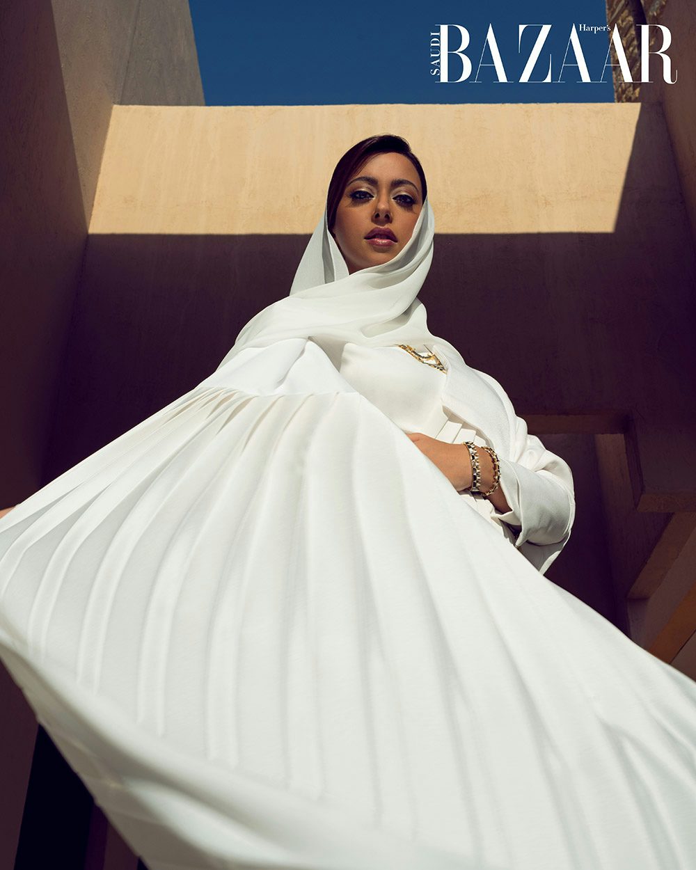 Princess Noura bint Faisal Al Saud for Harper's Bazaar Arabia. ITP Media.