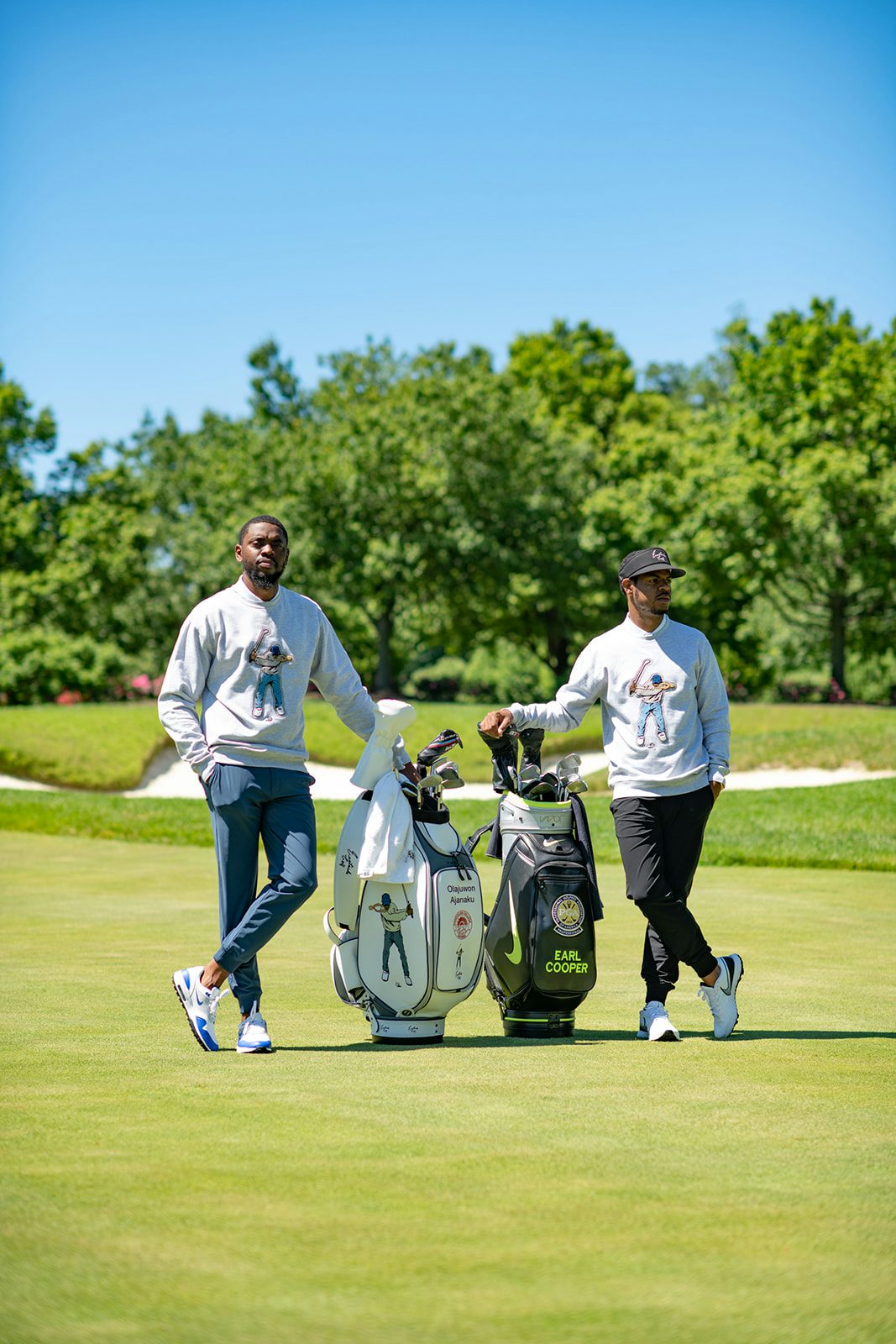 Earl Cooper and Olajuwon Ajanaku, co-founders of Eastside Golf. Courtesy Eastside Golf