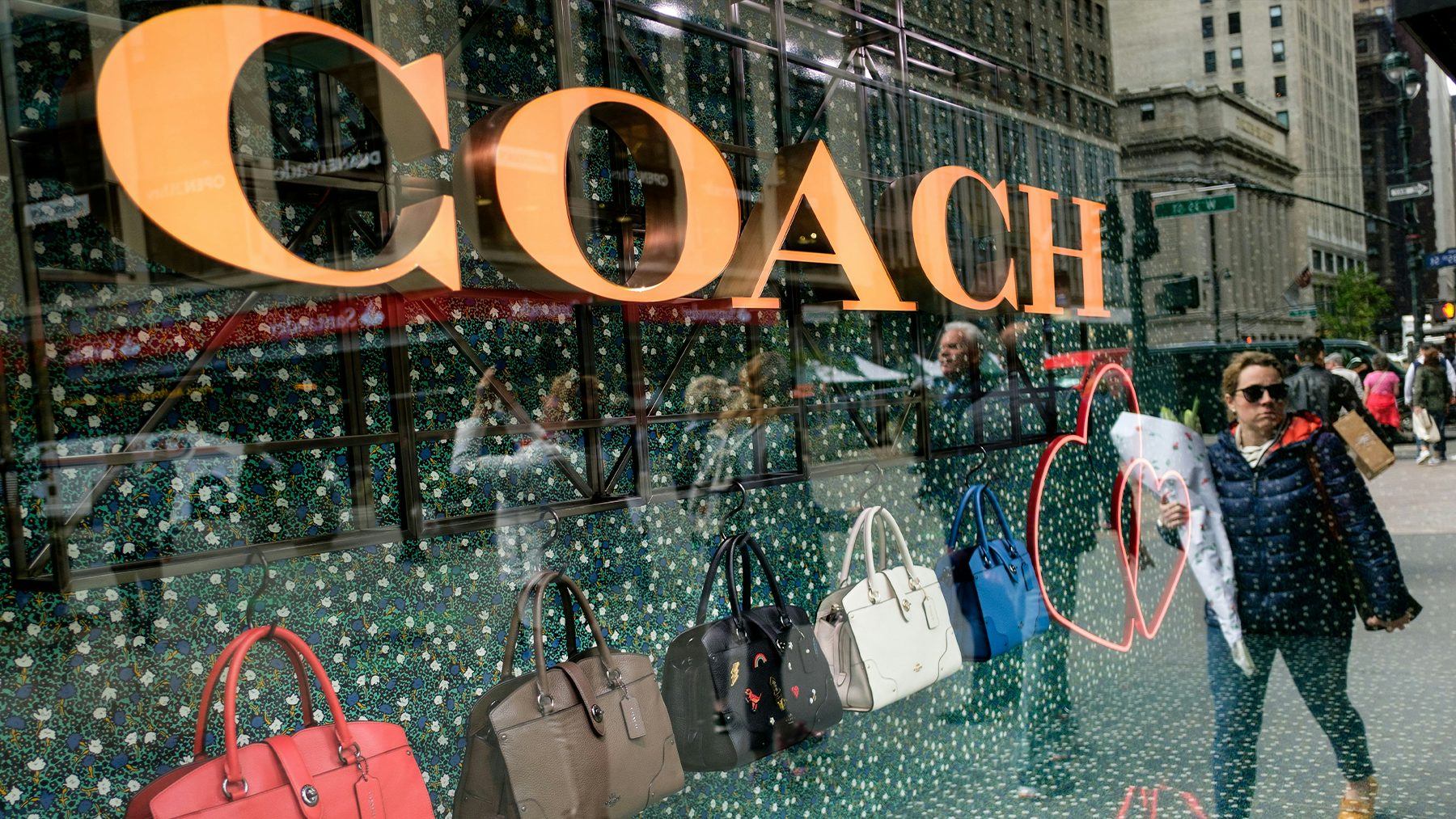 The Coach handbag maker’s rebound has been fuelled by the vaccine-aided reopening of economies. Getty Images.