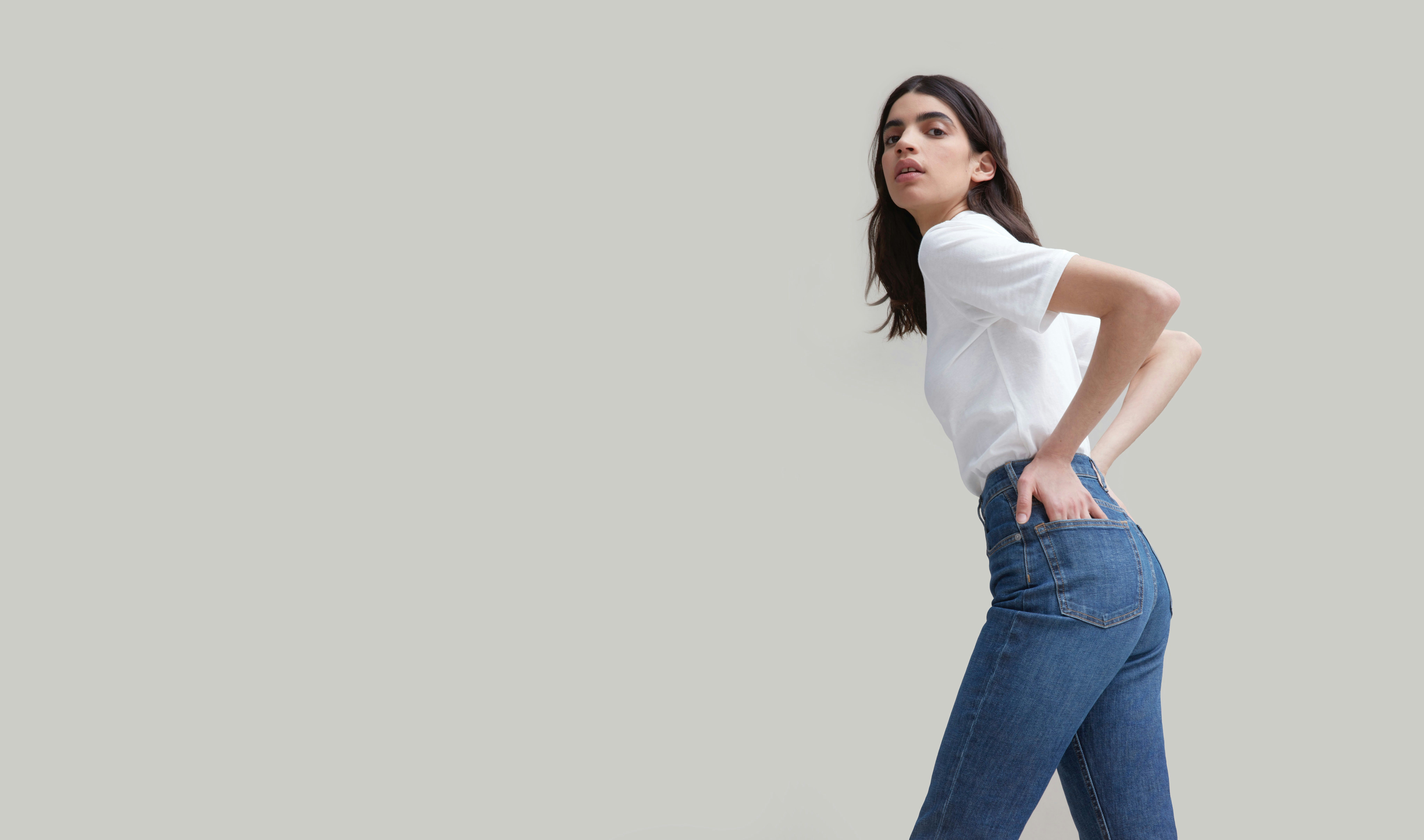 Everlane announced a commitment to only source organic cotton by 2023 last March. Everlane.