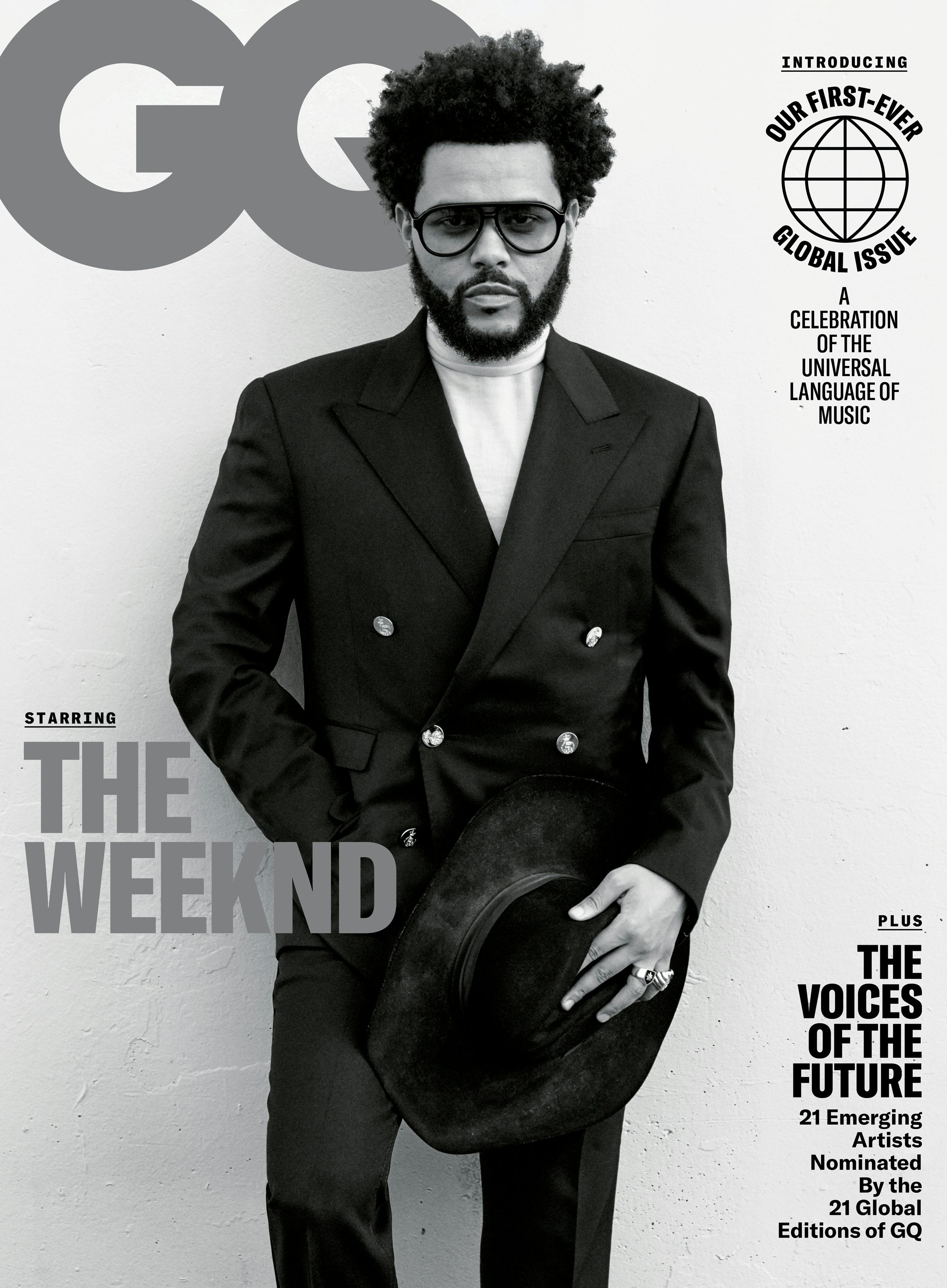 The Weeknd covers GQ, photographed by Daniel Jackson. GQ