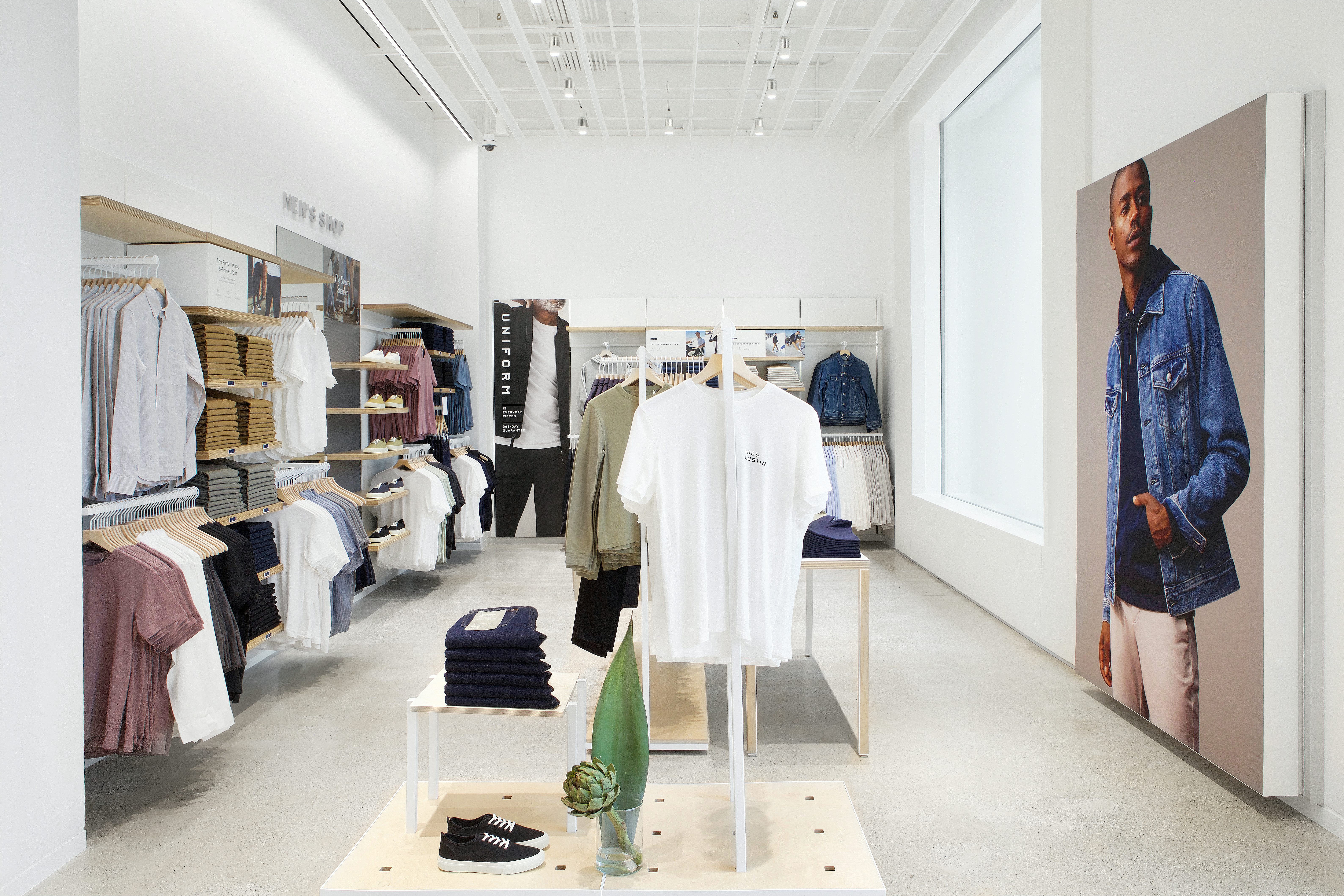 Everlane's Austin store opened in 2020. The company is planning to open 2 to 3 more stores this year. Matti Gresham for Everlane.