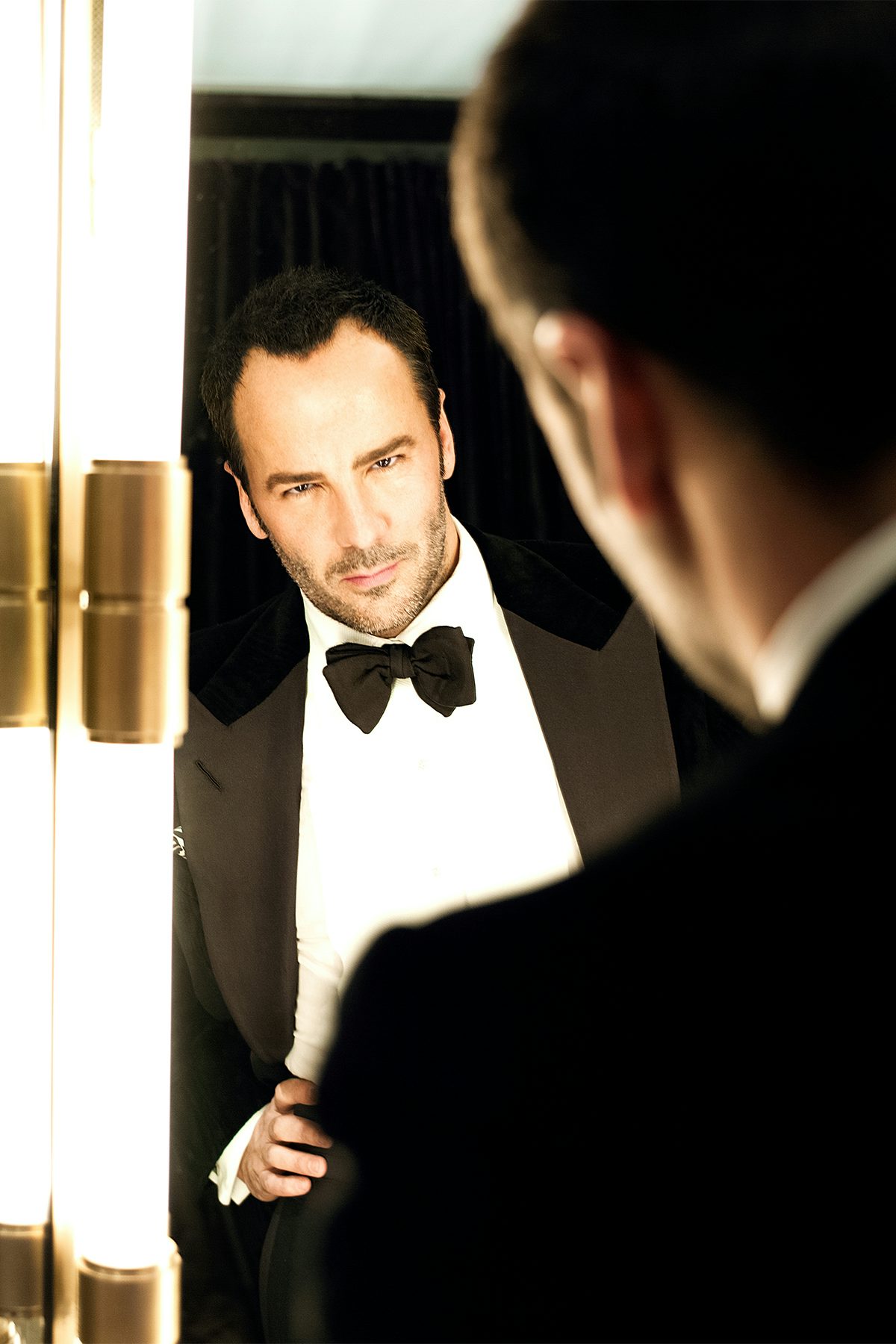A portrait of the American designer Tom Ford featured in Tom Ford 002. Alexei Hay.