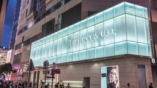 Tiffany & Co store in Hong Kong | Source: Shutterstock