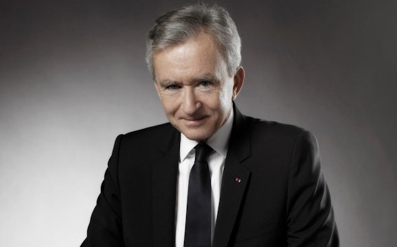 The chairman and CEO of the French conglomerate LVMH Moet Hennessy