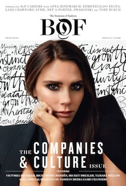 XYZ The Business of Fashion, The Companies & Culture Issue