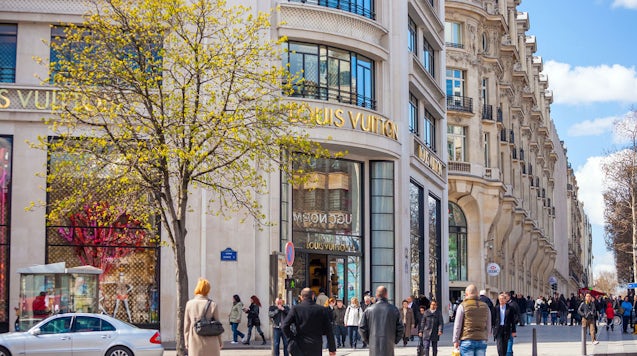 Louis Vuitton store on the Champs-Élysées, Paris | Source: Shutterstock