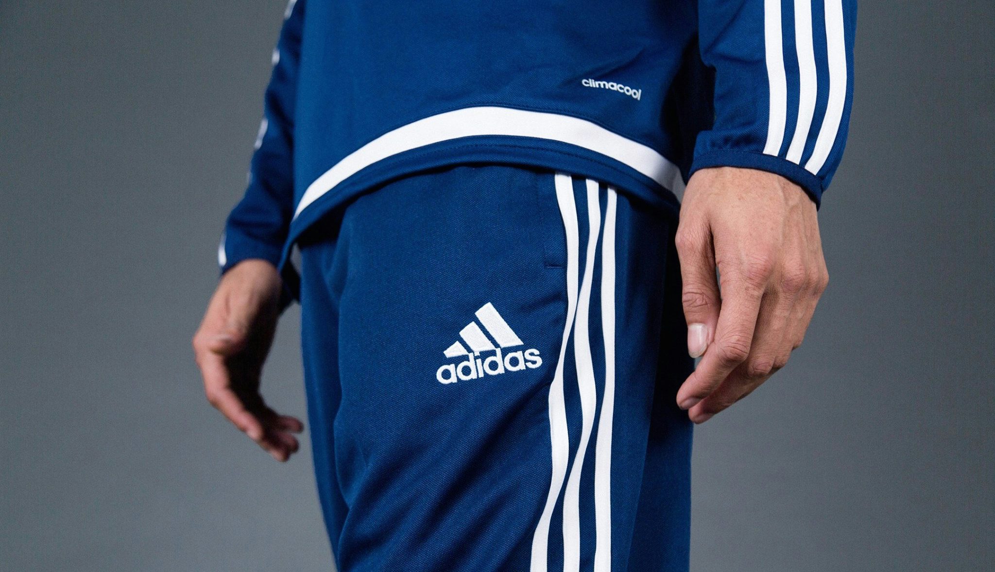 adidas with stripes only on one side
