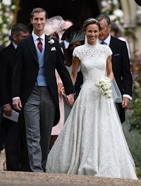 giles deacon pippa wedding middleton dress bof exclusive couture behind craft inspiration