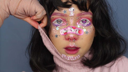Aesthetic Girl No Face Painting