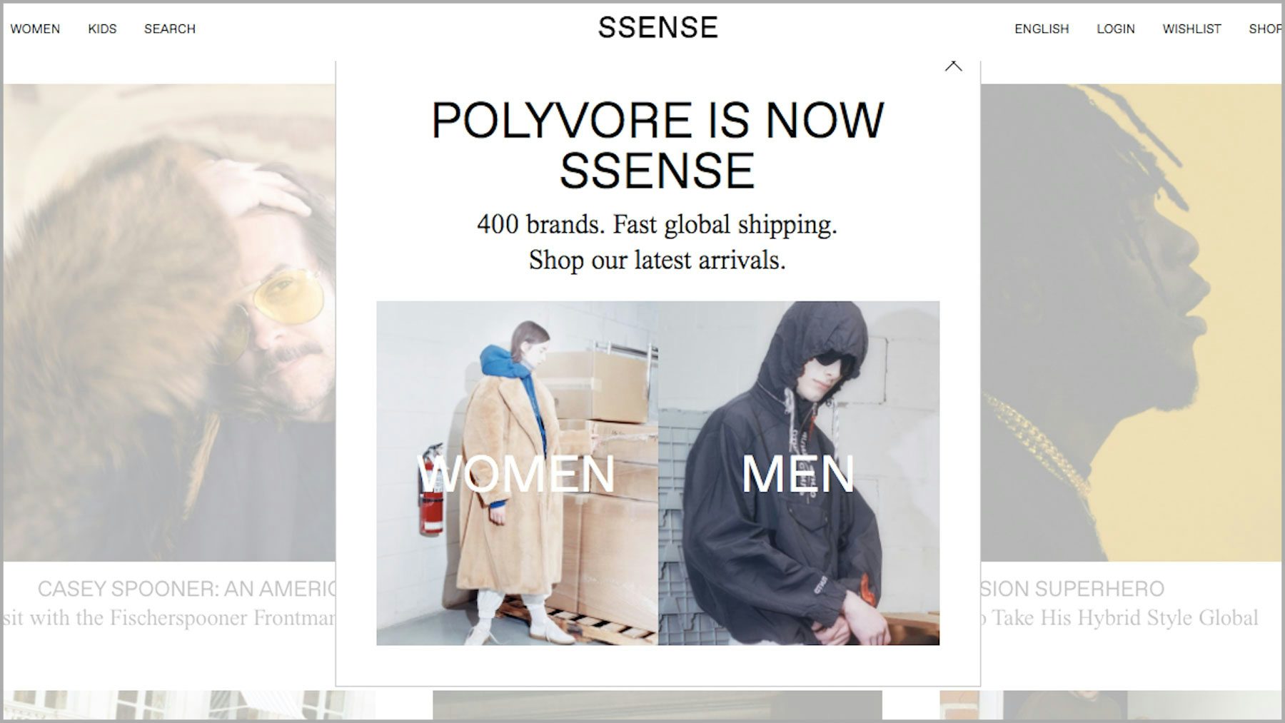 ssense shop app