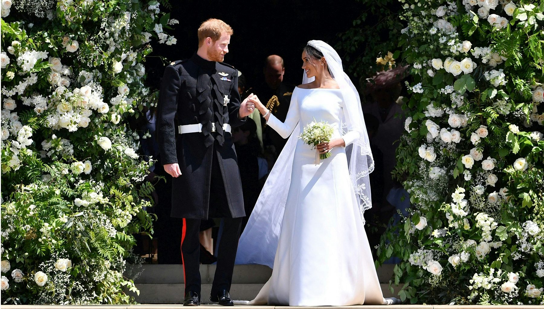 Meghan Markle Weds in Givenchy by Clare 