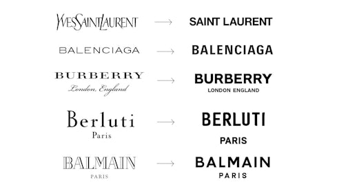 Op Ed The Revolution Will Not Be Serifised Why Every Luxury Brand S Logo Looks The Same Opinion Op Ed Bof