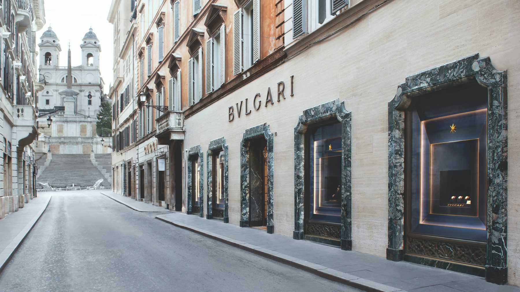 bulgari store in rome